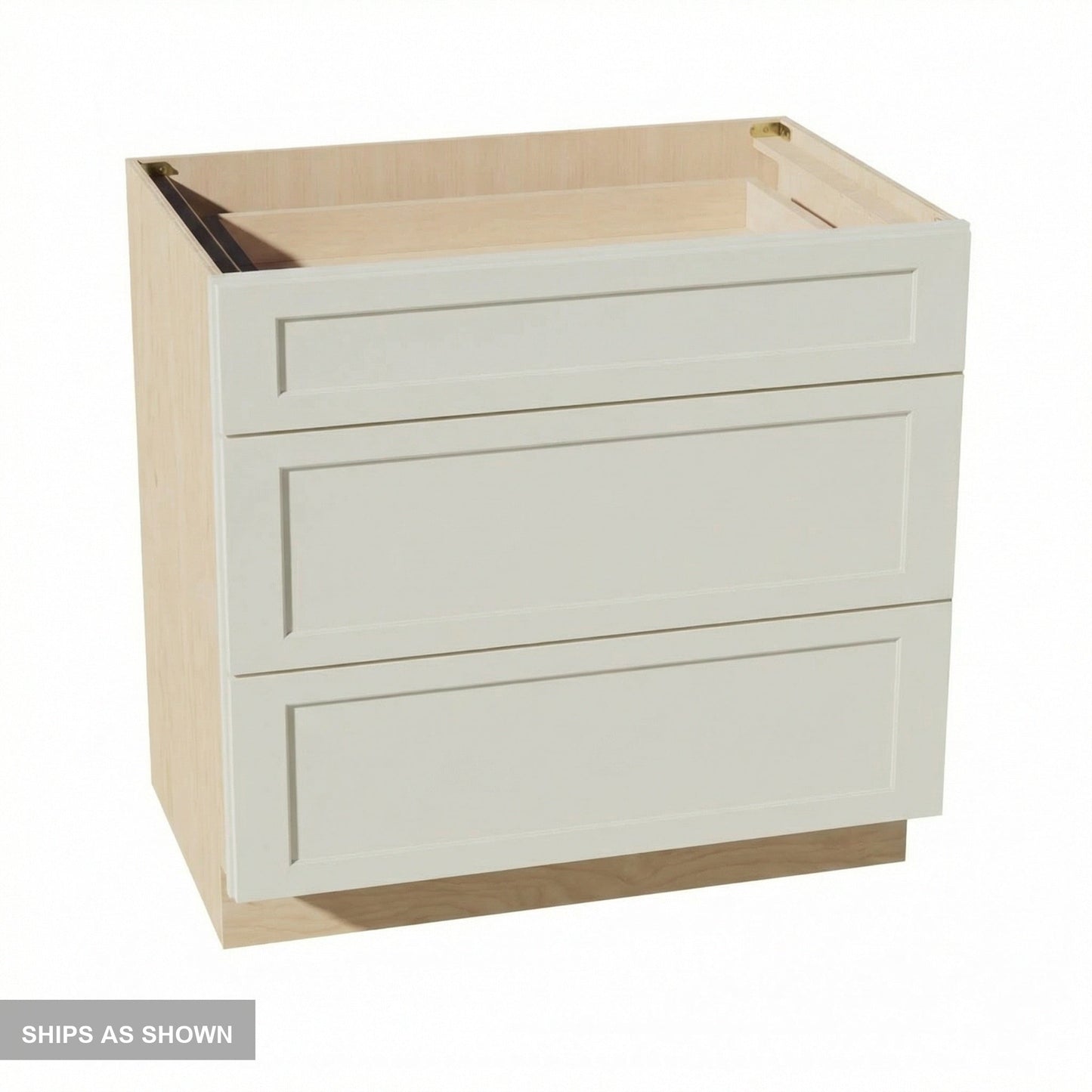 Quik Cabinets DB36 Tallis Swan White - Flatpack