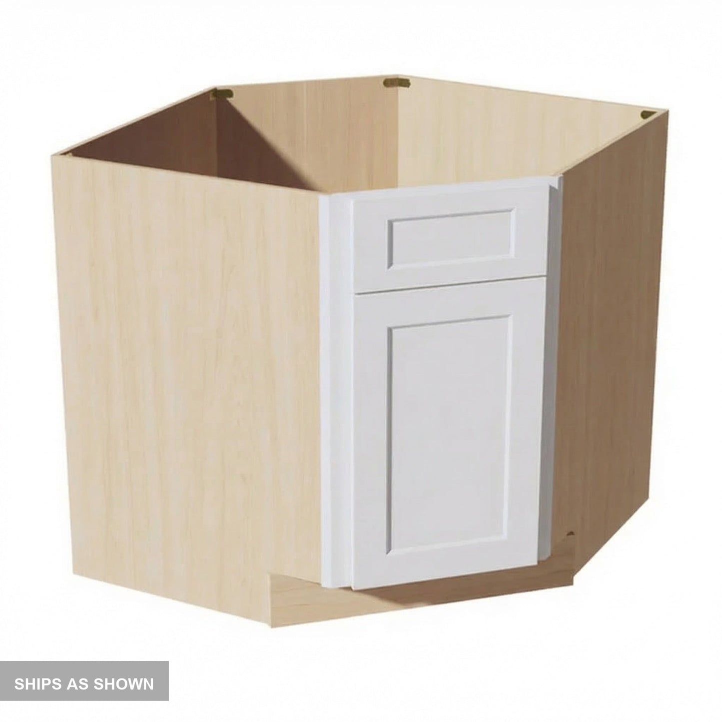 Quik Cabinets DSB36 Ardelle White - Flatpack