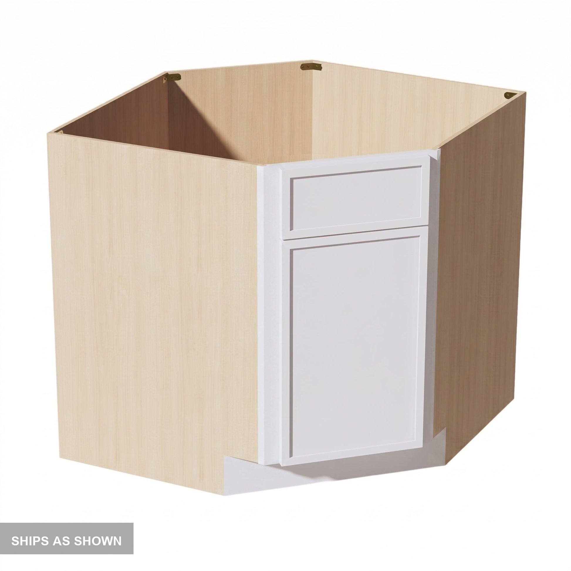 Slim Shaker Corner Base Cabinet 36" (DSB36) · Slim