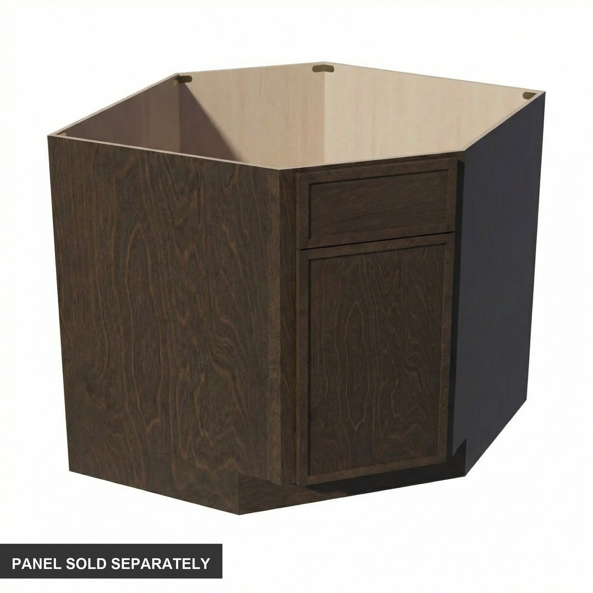 Slim Shaker Corner Base Cabinet 36" (DSB36) · Slim