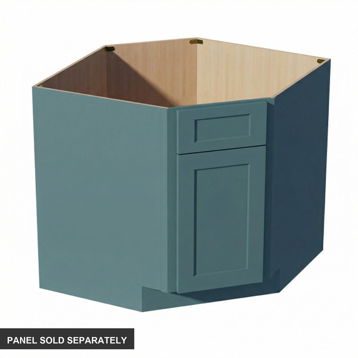 Shaker Corner Base Cabinet 36" (DSB36) · Tallis - Fairy Green - Product