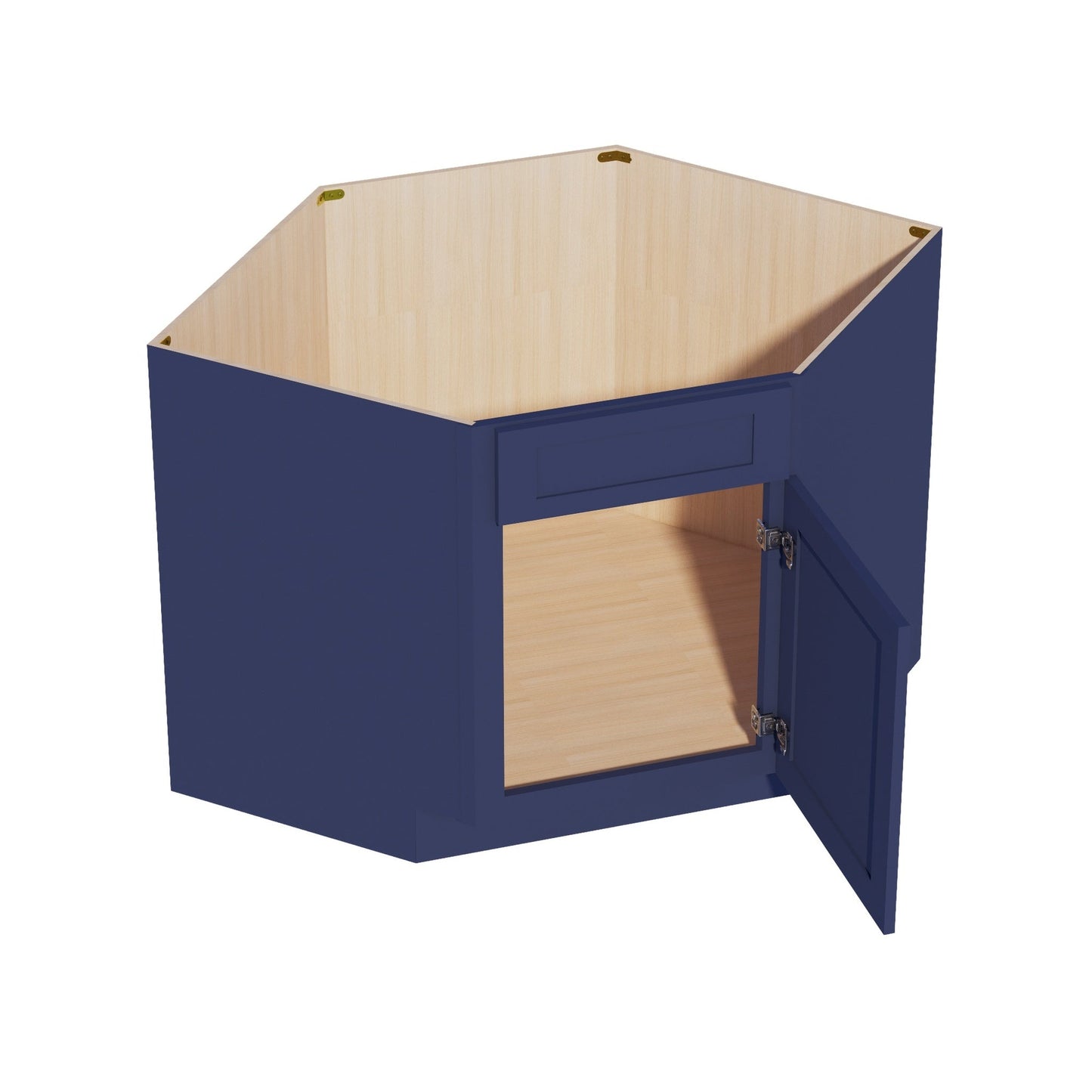 Quik Cabinets DSB42 Ardelle Blue - Interior