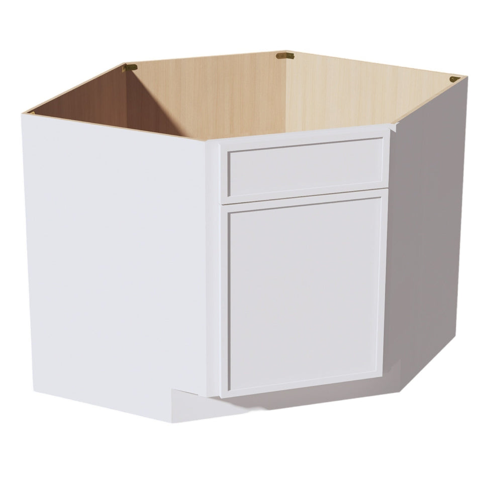 Slim Shaker Corner Base Cabinet 42" (DSB42) · Slim