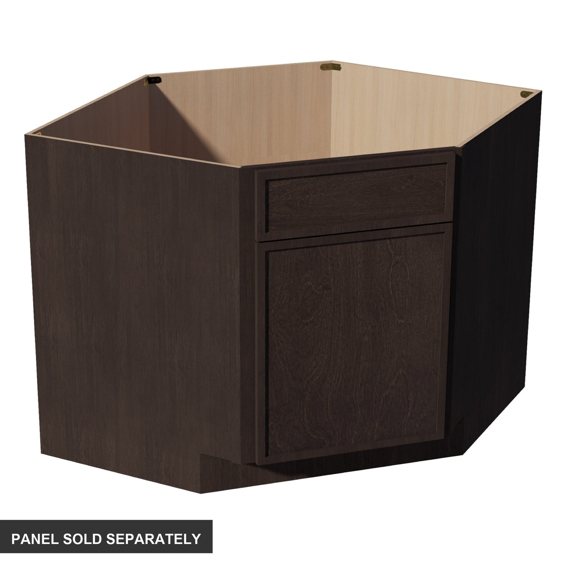 Slim Shaker Corner Base Cabinet 42" (DSB42) · Slim