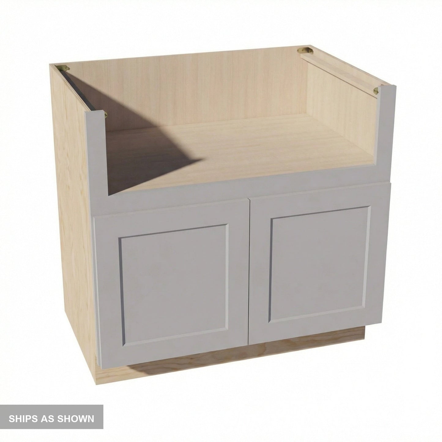 Shaker Sink Base Cabinet 36" (FS36) · Ardelle - Ash - Flat Pack