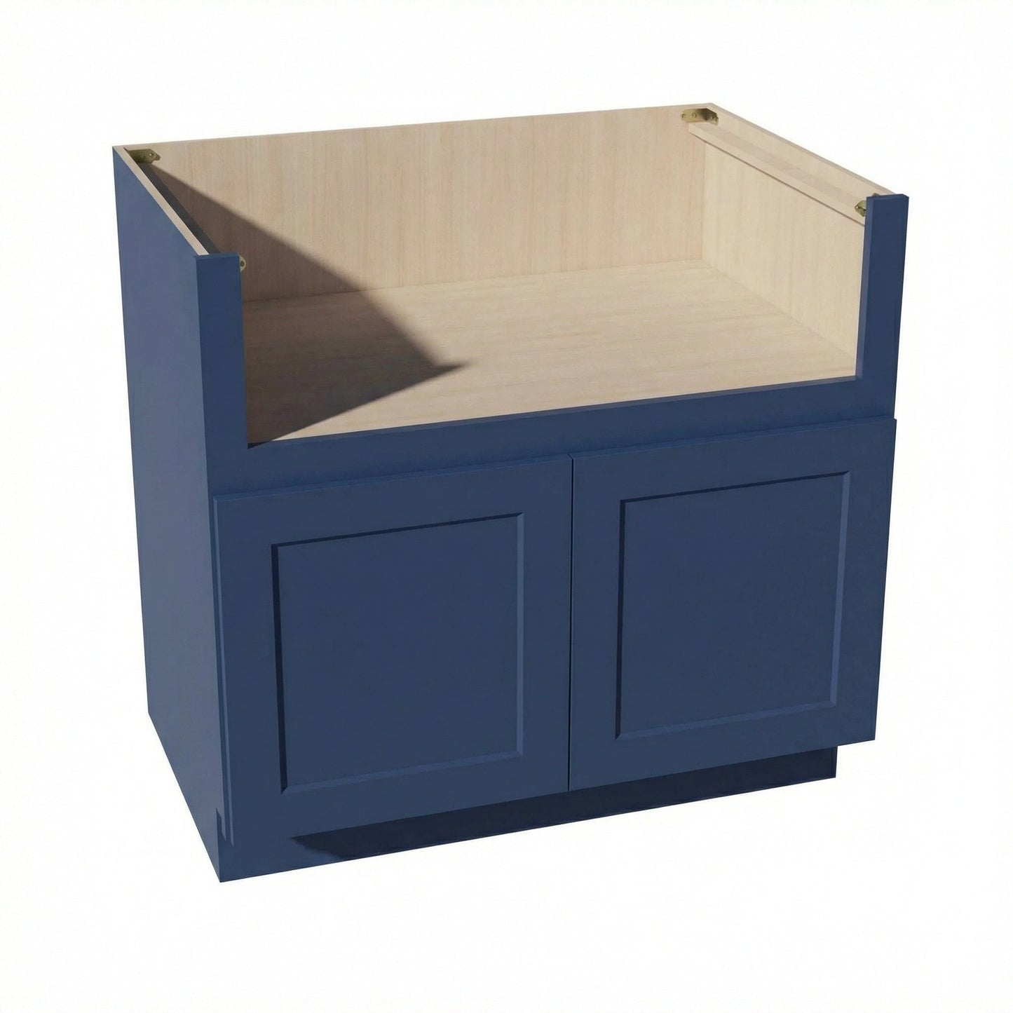 Shaker Sink Base Cabinet 36" (FS36) · Ardelle - Blue - Hero