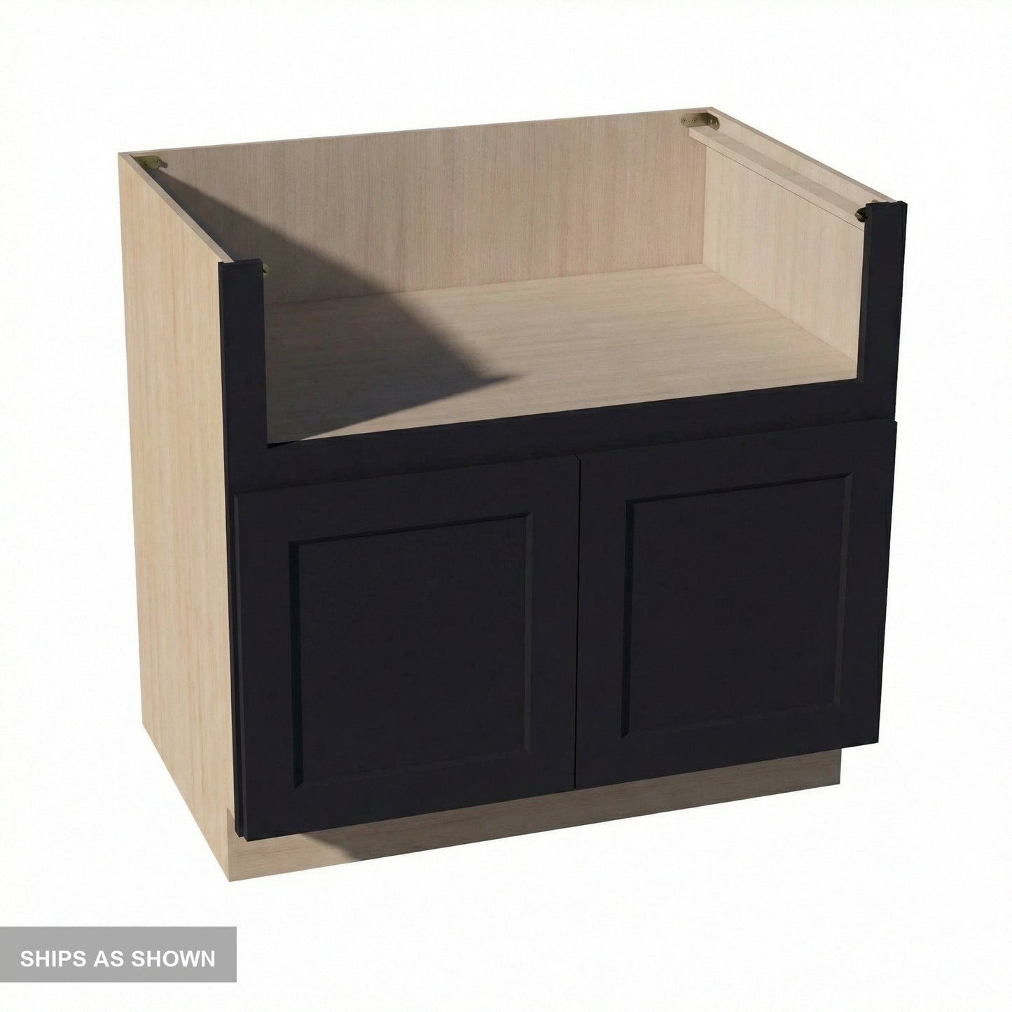 Quik Cabinets FS36 Ardelle Ebony - Flatpack