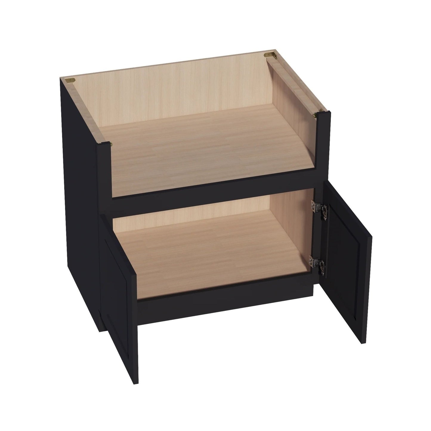 Quik Cabinets FS36 Ardelle Ebony - Interior