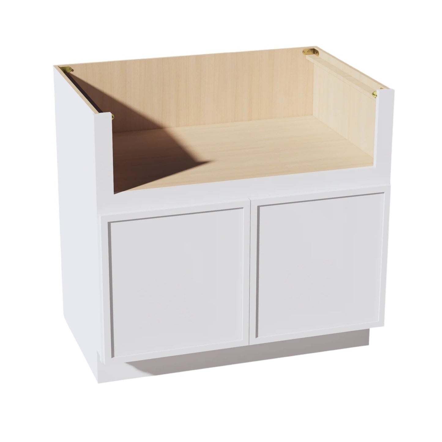 Slim Shaker Sink Base Cabinet 36" (FS36) · Slim - Frost - Hero