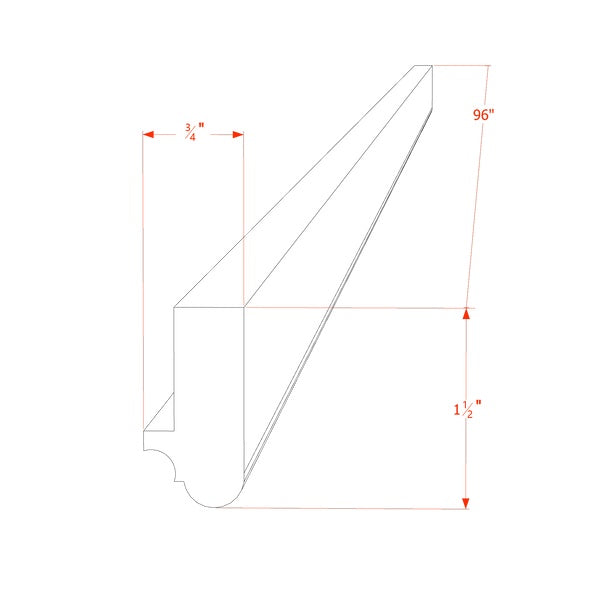 Quik Cabinets LRM Ardelle Timber - Dimensions