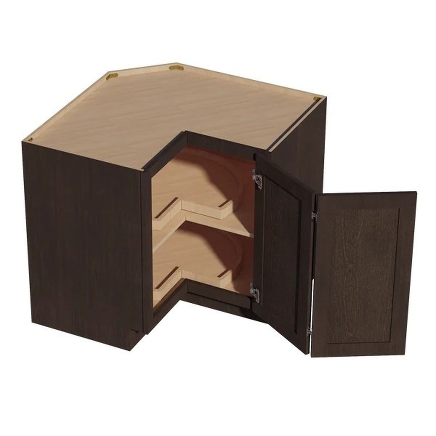 Quik Cabinets LSB33 Slim Mocha - Interior