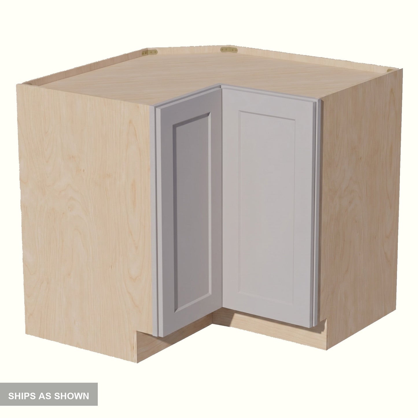 Shaker Corner Base Cabinet 36" (LSB36) · Ardelle - Ash - Flat Pack