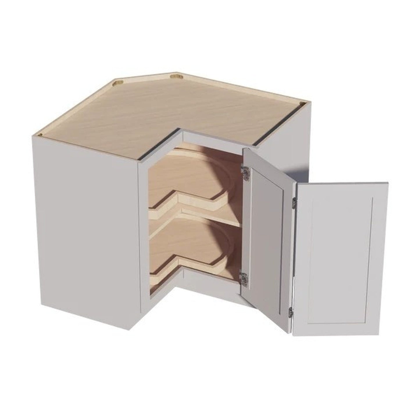 Shaker Corner Base Cabinet 36" (LSB36) · Ardelle - Ash - Interior
