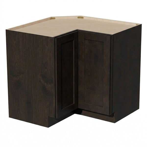 Shaker Corner Base Cabinet 36" (LSB36) · Ardelle - Charcoal - Hero