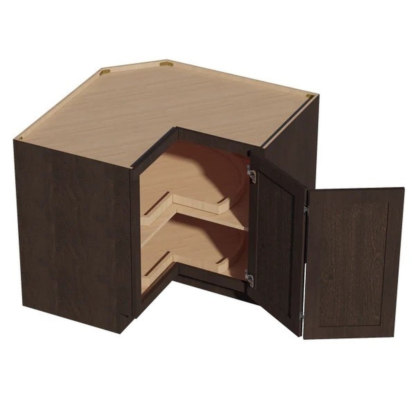 Quik Cabinets LSB36 Slim Mocha - Interior