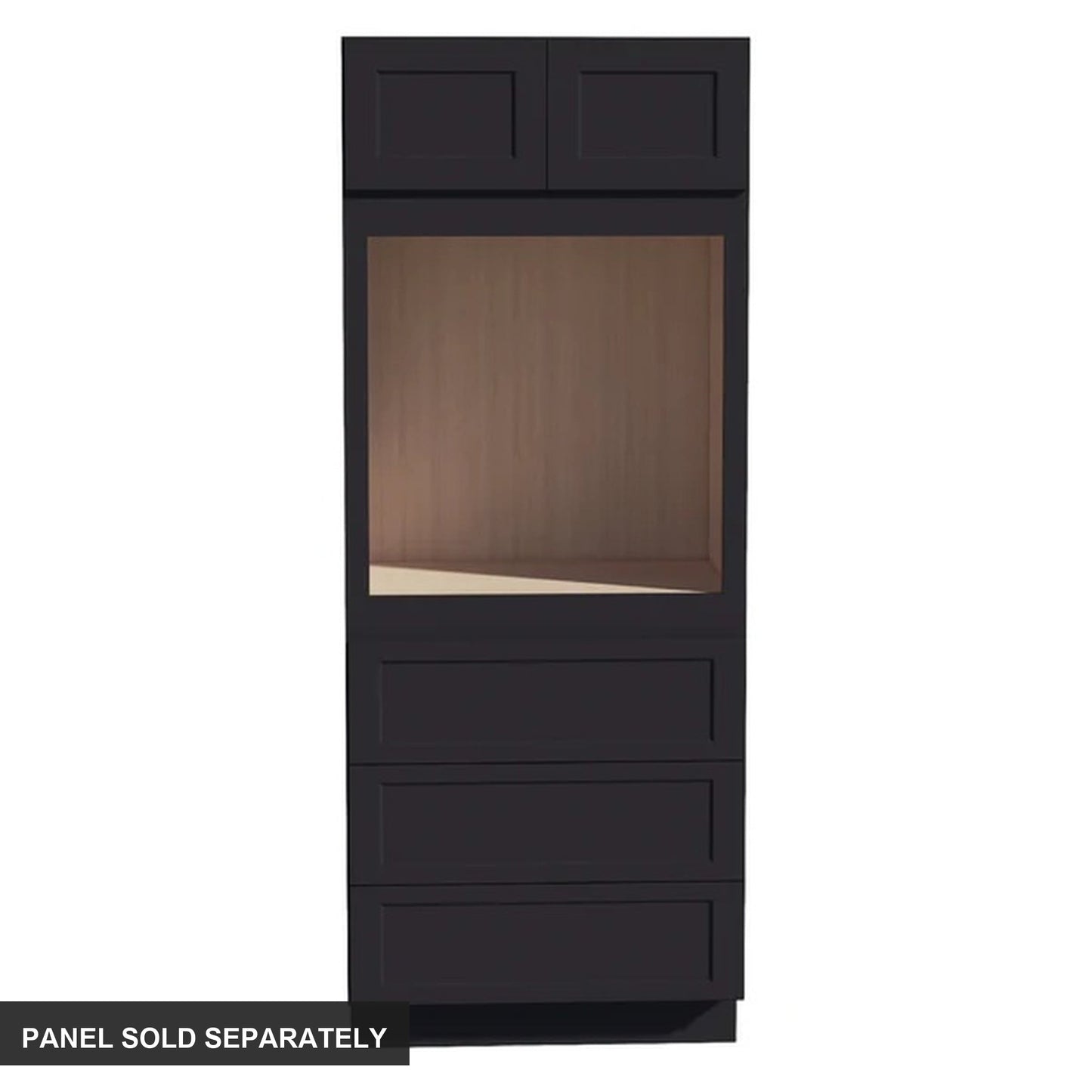 Shaker Oven Cabinet 31" (OC3184) · Ardelle - Ebony - Product