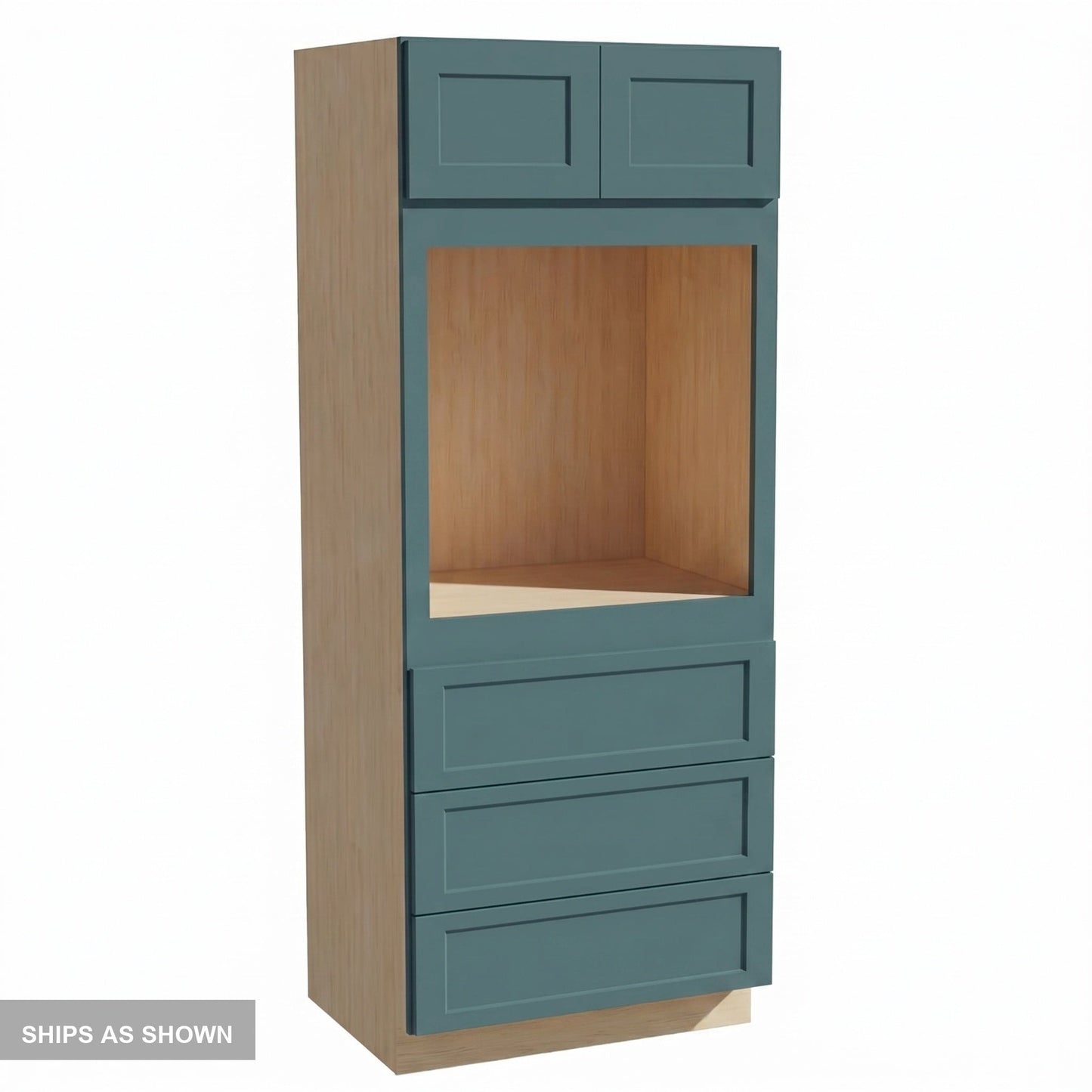 Shaker Oven Cabinet 31" (OC3184) · Tallis - Fairy Green - Flat Pack