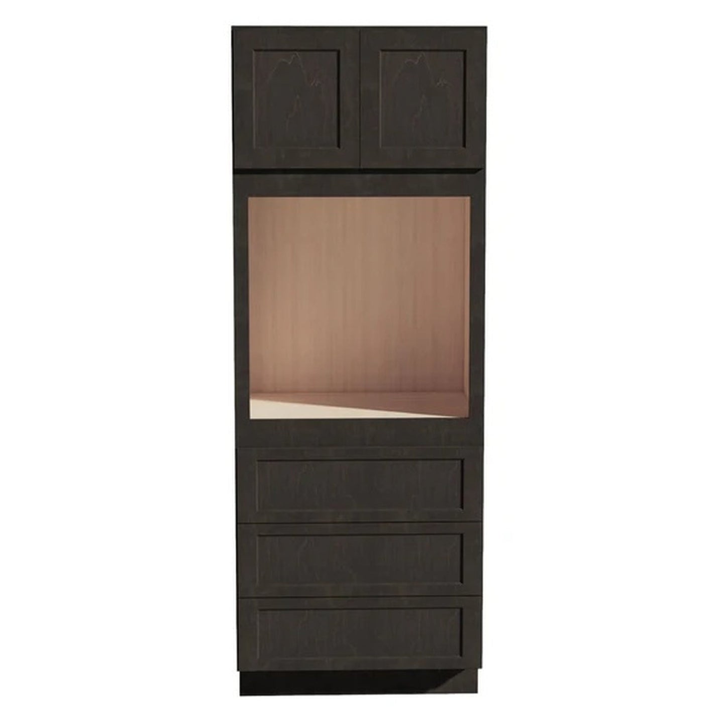 Shaker Oven Cabinet 31" (OC3190) · Ardelle - Charcoal - Hero