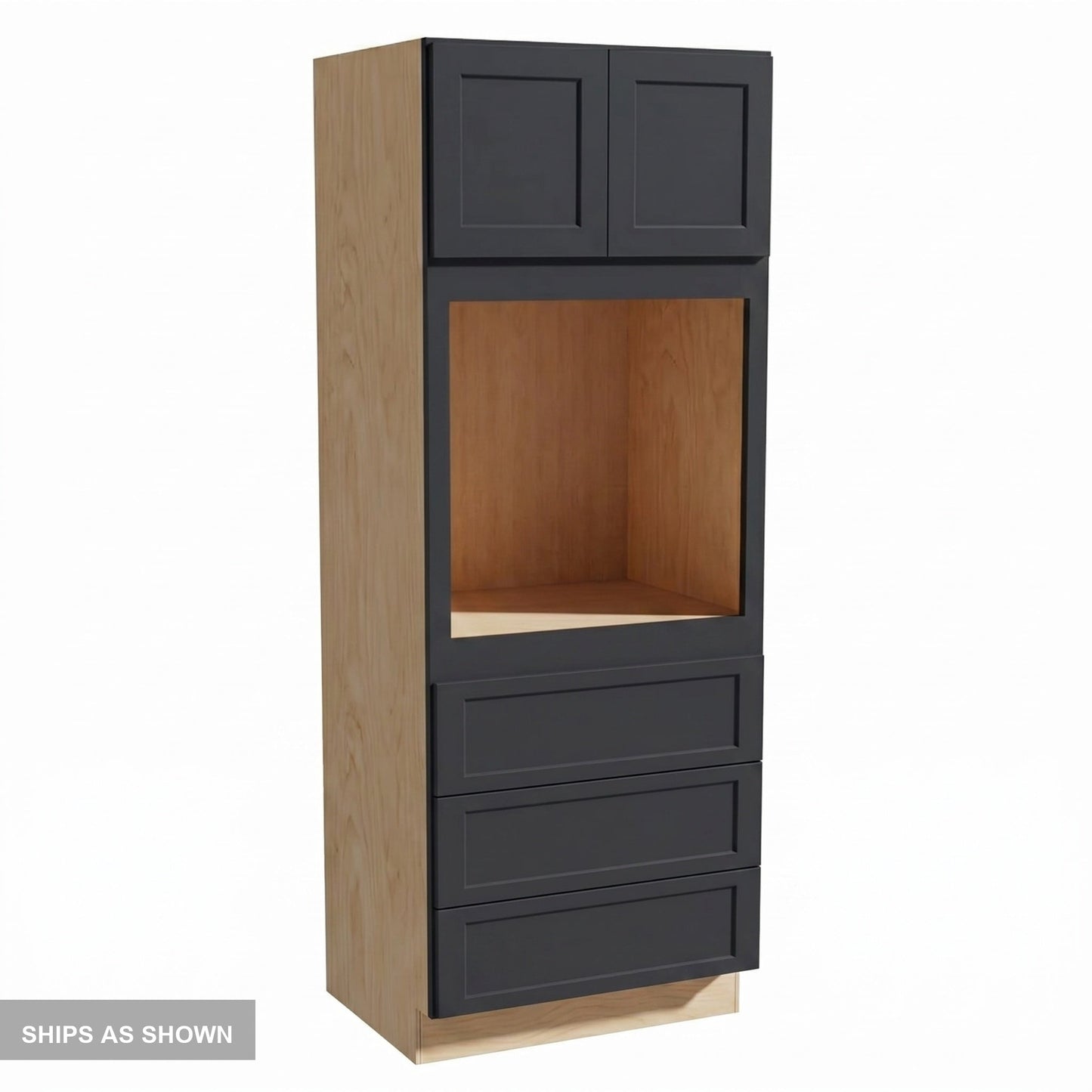 Quik Cabinets OC3190 Ardelle Ebony - Flatpack