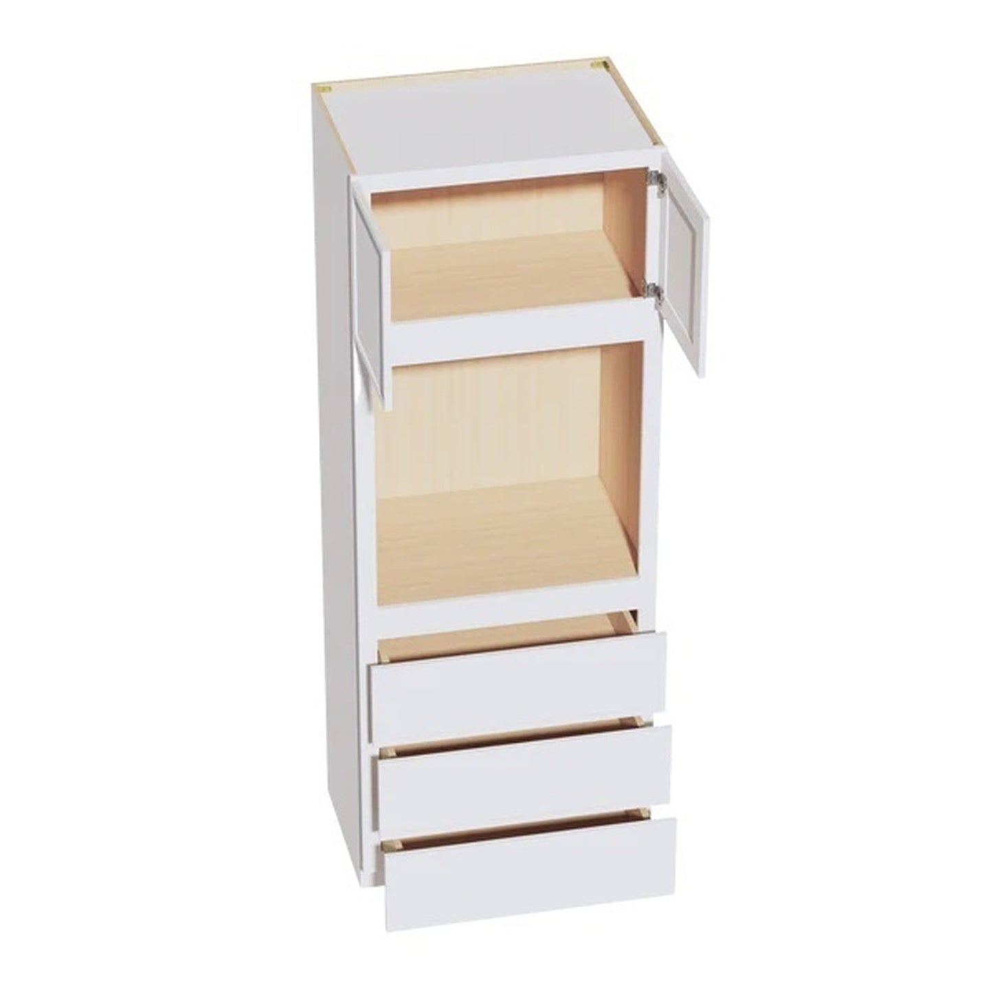Slim Shaker Oven Cabinet 31" (OC3190) · Slim - Frost - Interior