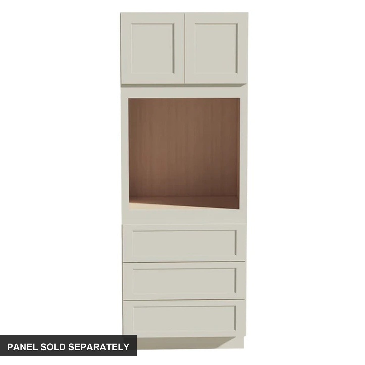 Shaker Oven Cabinet 31" (OC3190) · Tallis - Swan White - Product
