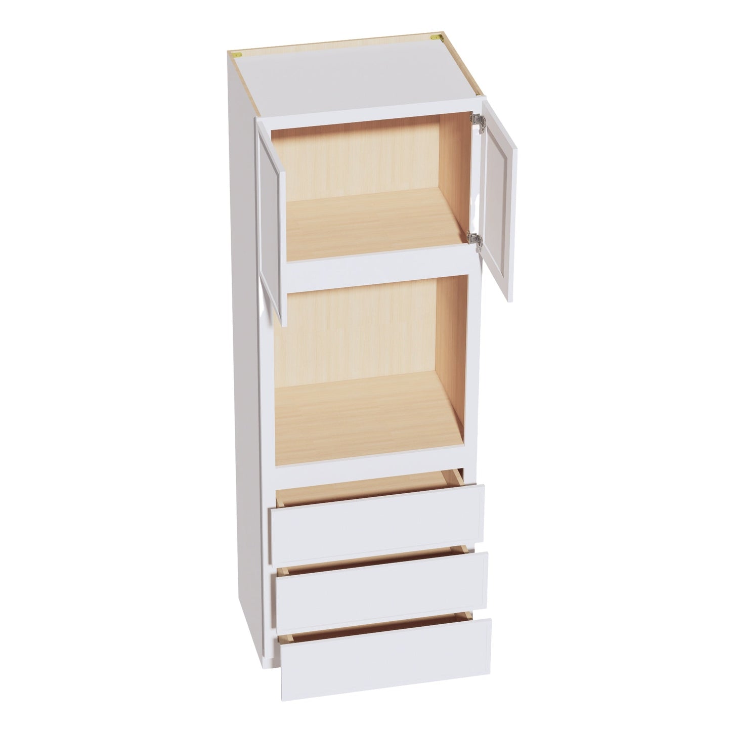 Slim Shaker Oven Cabinet 31" (OC3196) · Slim - Frost - Interior