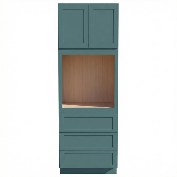 Shaker Oven Cabinet 31" (OC3196) · Tallis - Fairy Green - Hero