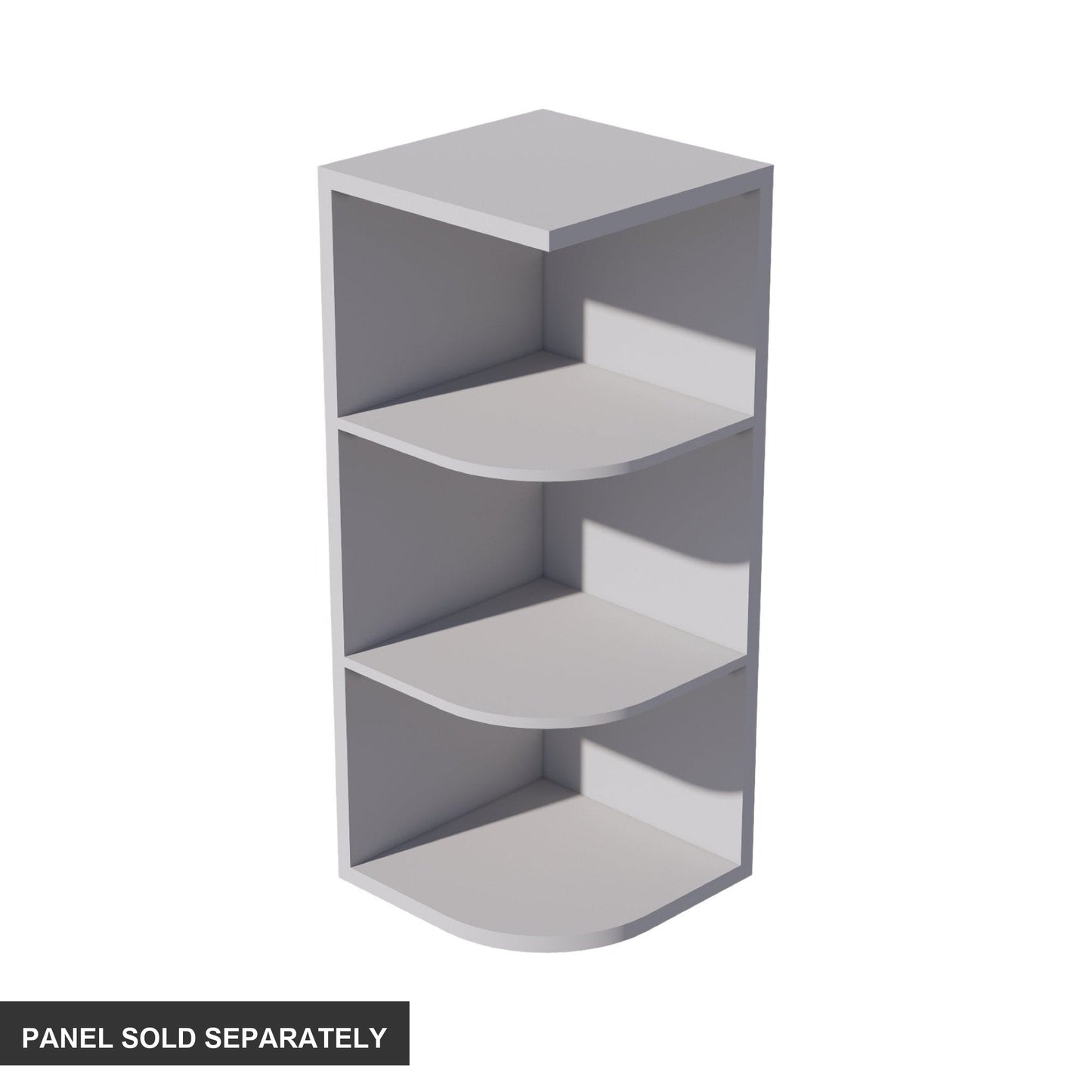 Shaker End Shelf Cabinet 12" (OE1230) · Ardelle - Ash - Product