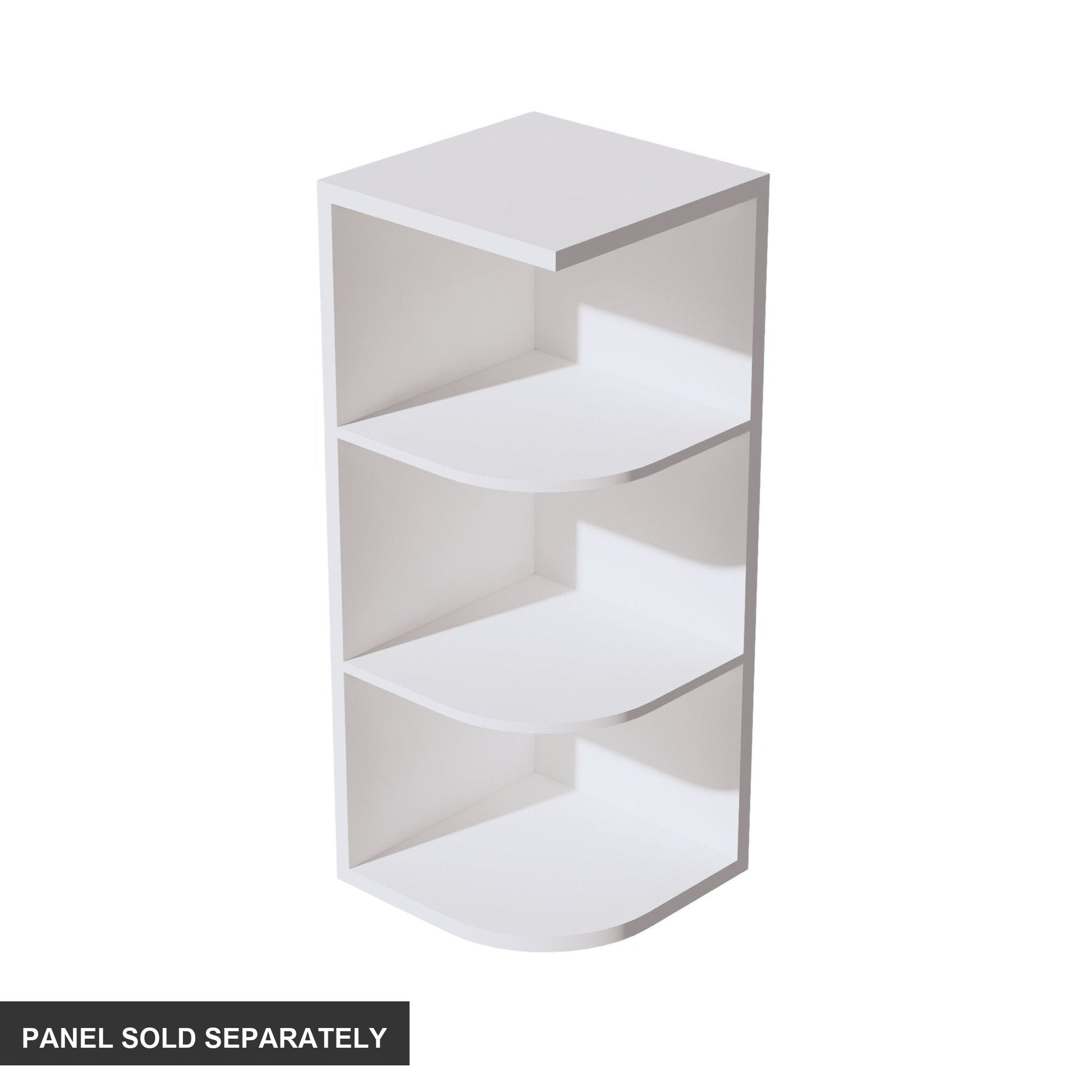 Slim Shaker End Shelf Cabinet 12" (OE1230) · Slim