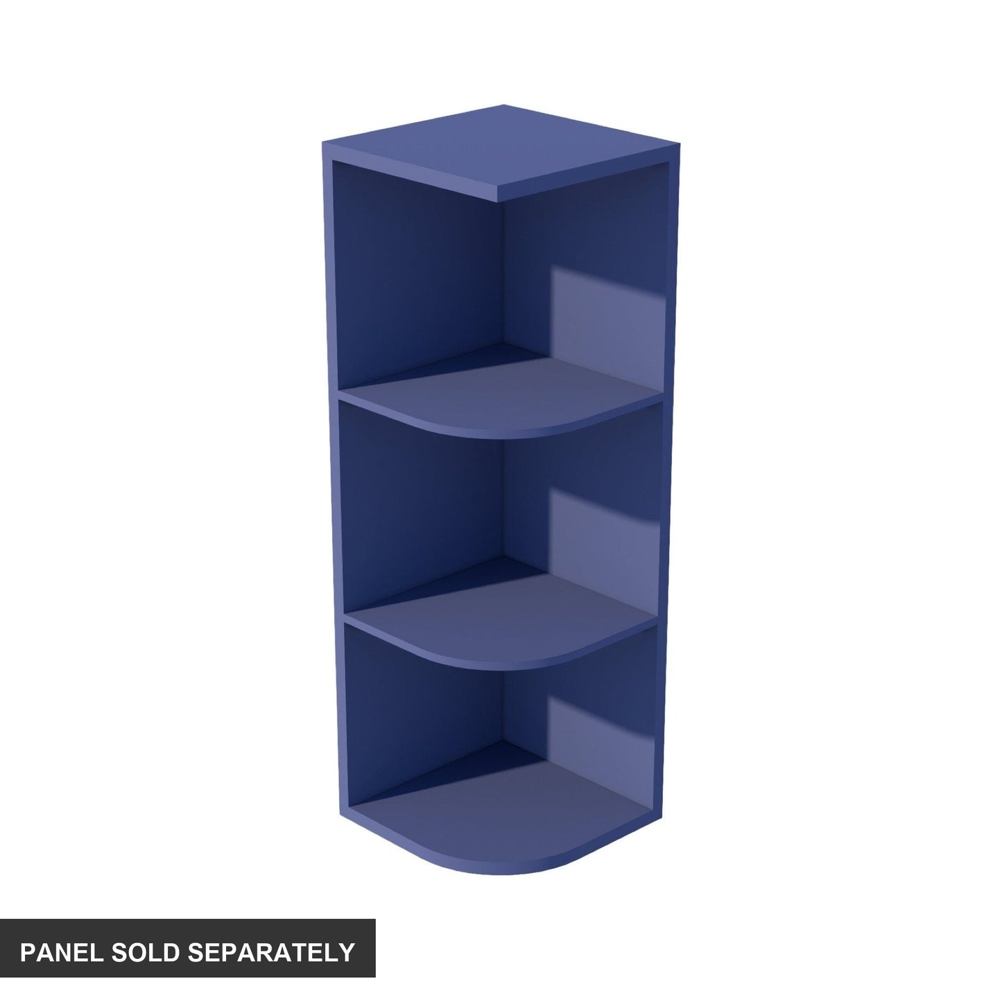 Shaker End Shelf Cabinet 12" (OE1236) · Ardelle - Blue - Product