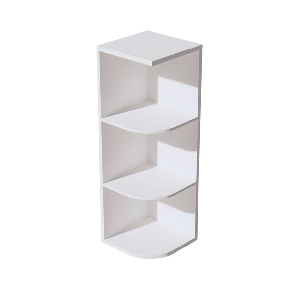 Shaker End Shelf Cabinet 12" (OE1236) · Ardelle - White - Hero