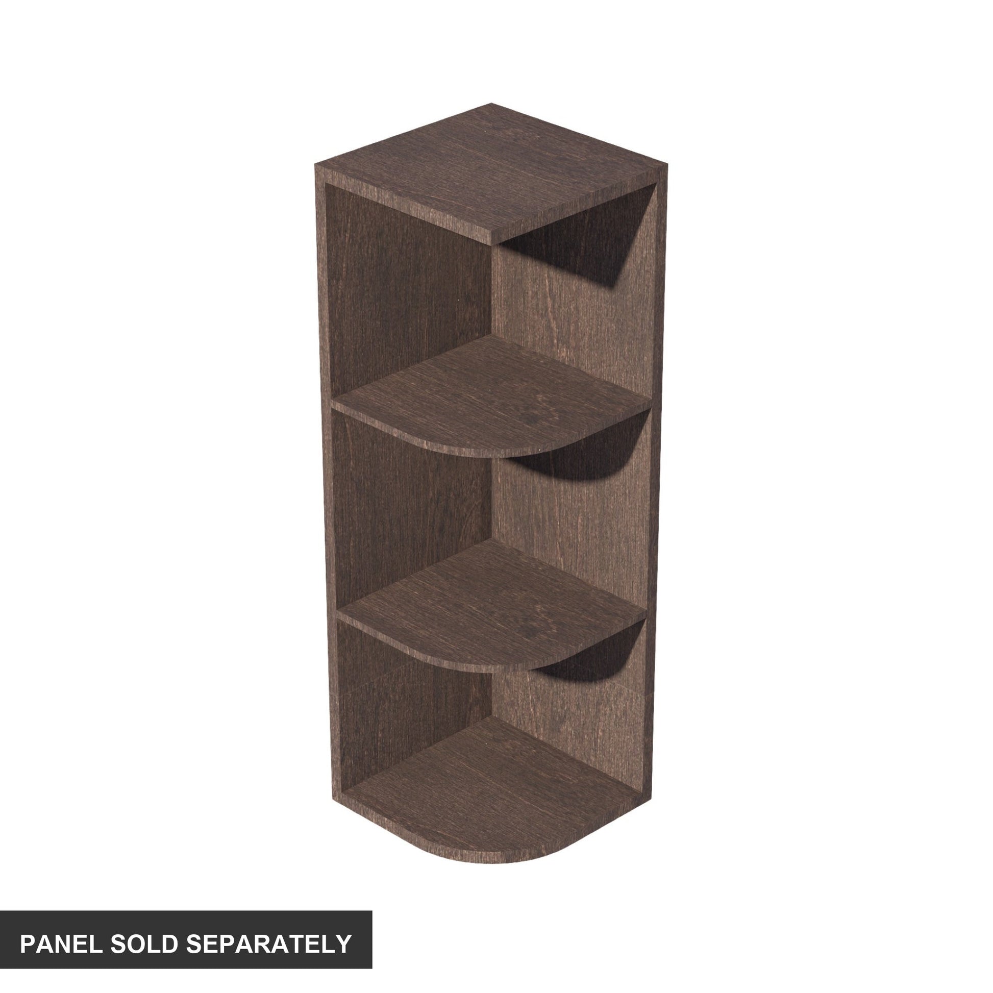 Slim Shaker End Shelf Cabinet 12" (OE1236) · Slim