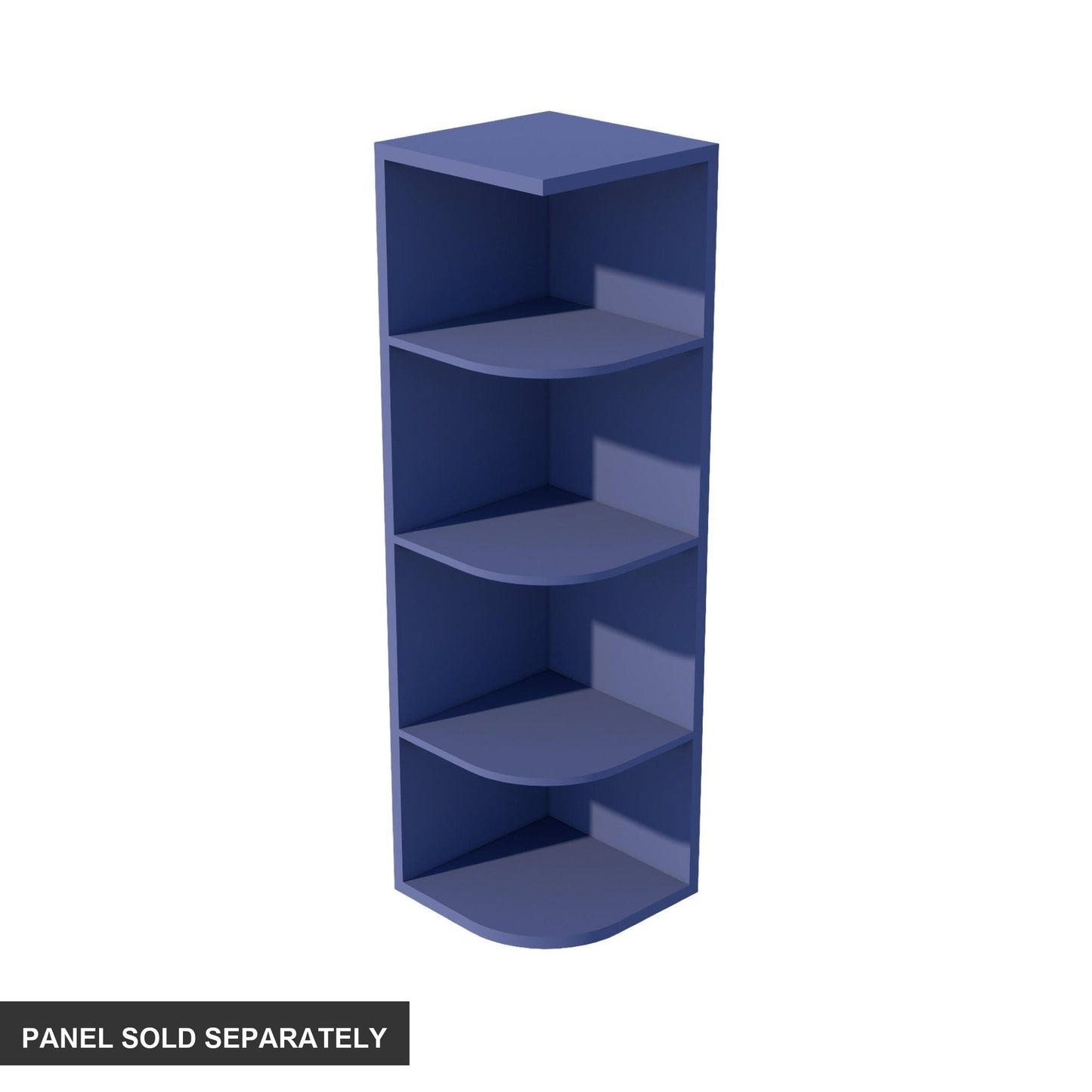 Shaker End Shelf Cabinet 12" (OE1242) · Ardelle - Blue - Product