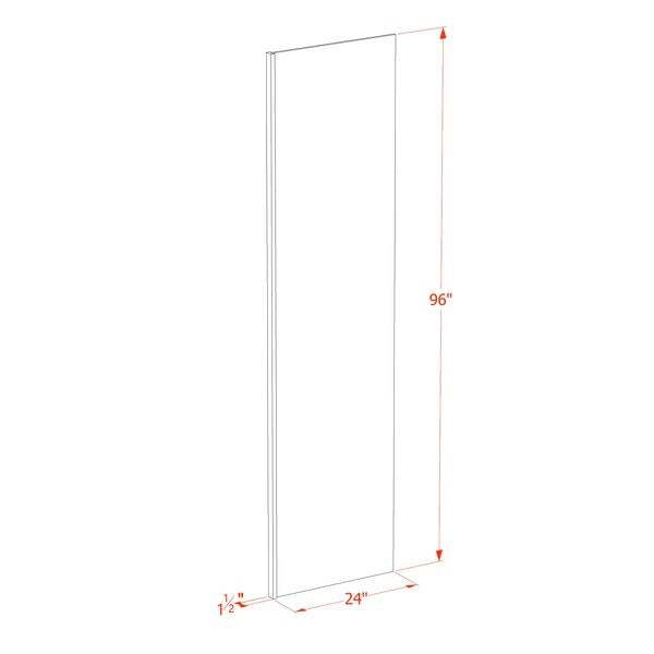 Refrigerator End Panel (REP2496) · Ardelle - Dimensions