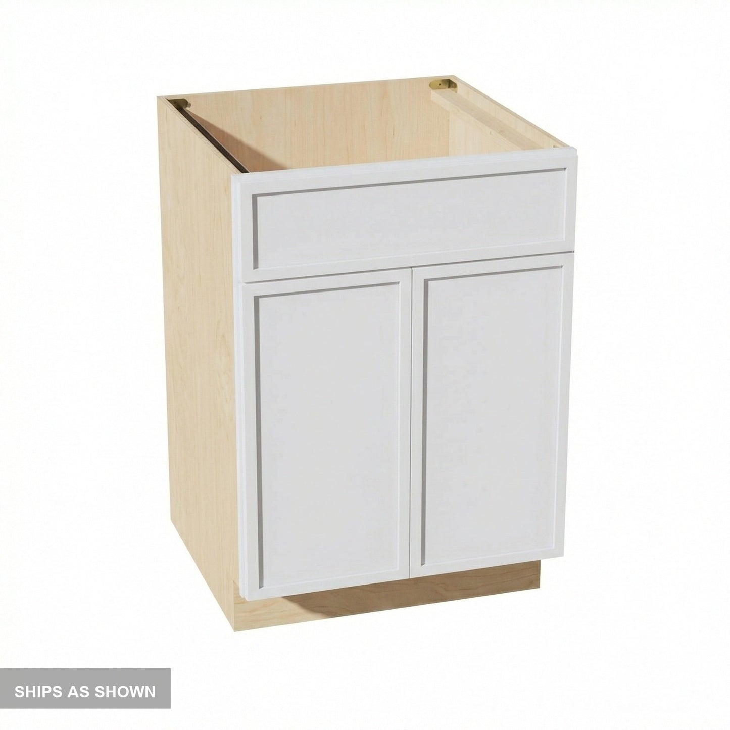 Quik Cabinets SB24 Slim Frost - Flatpack