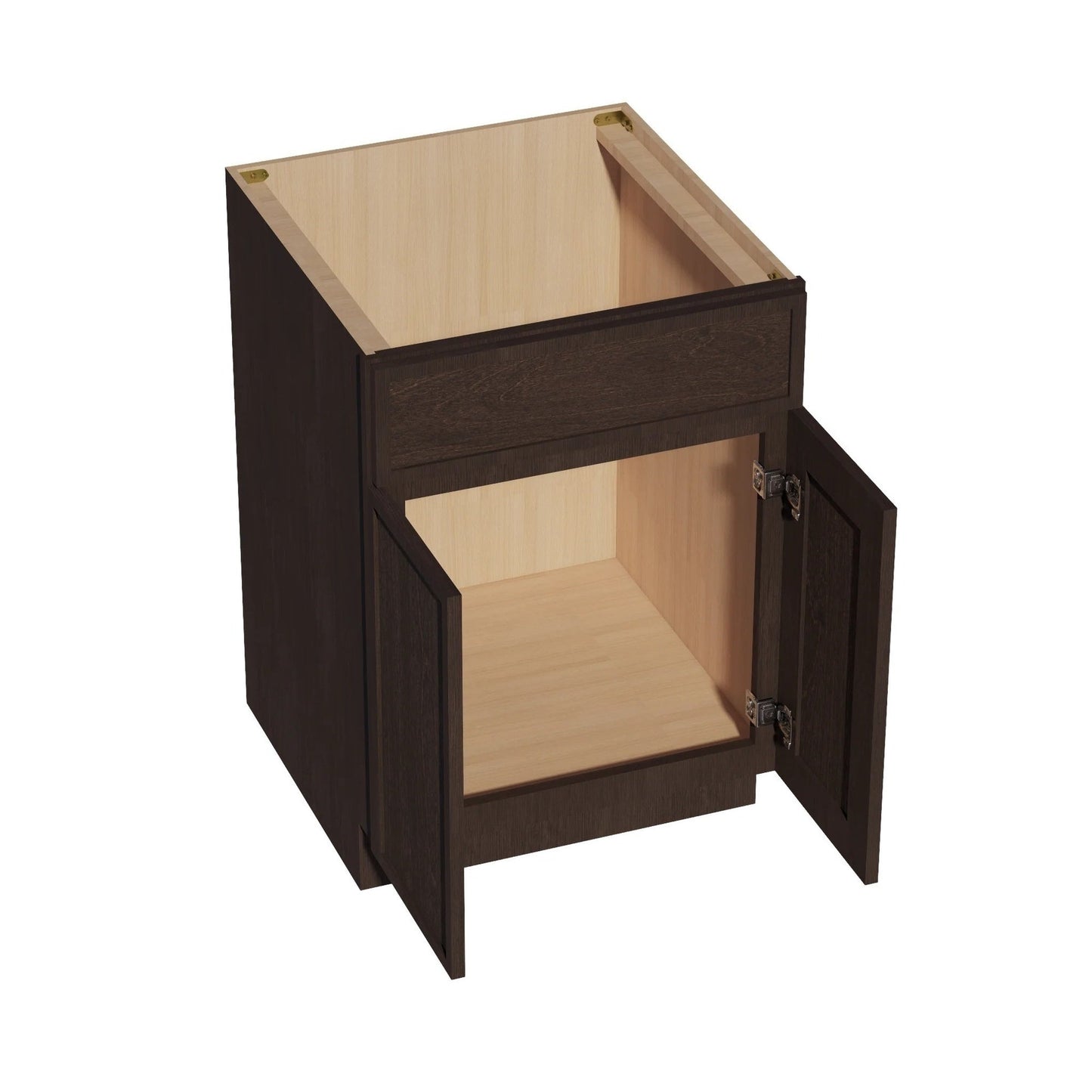 Quik Cabinets SB24 Slim Mocha - Interior