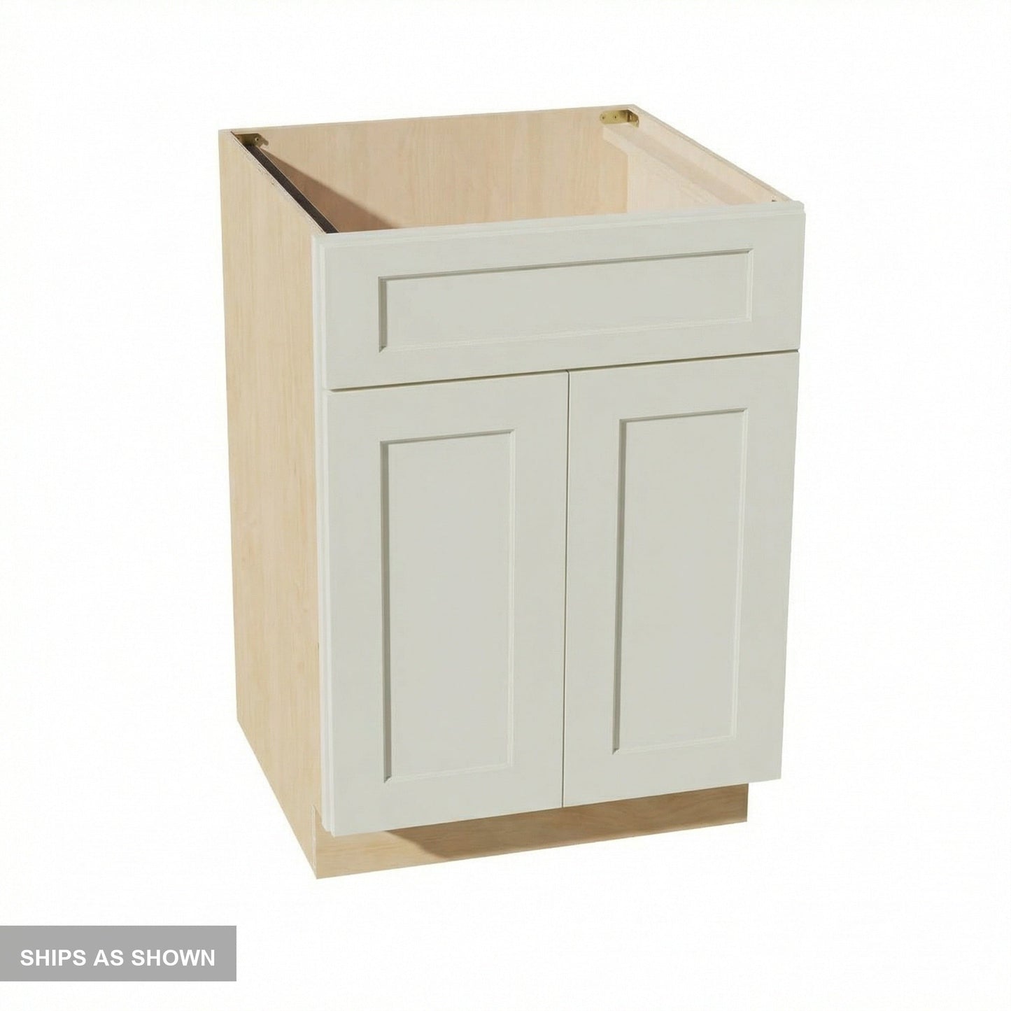 Quik Cabinets SB24 Tallis Swan White - Flatpack