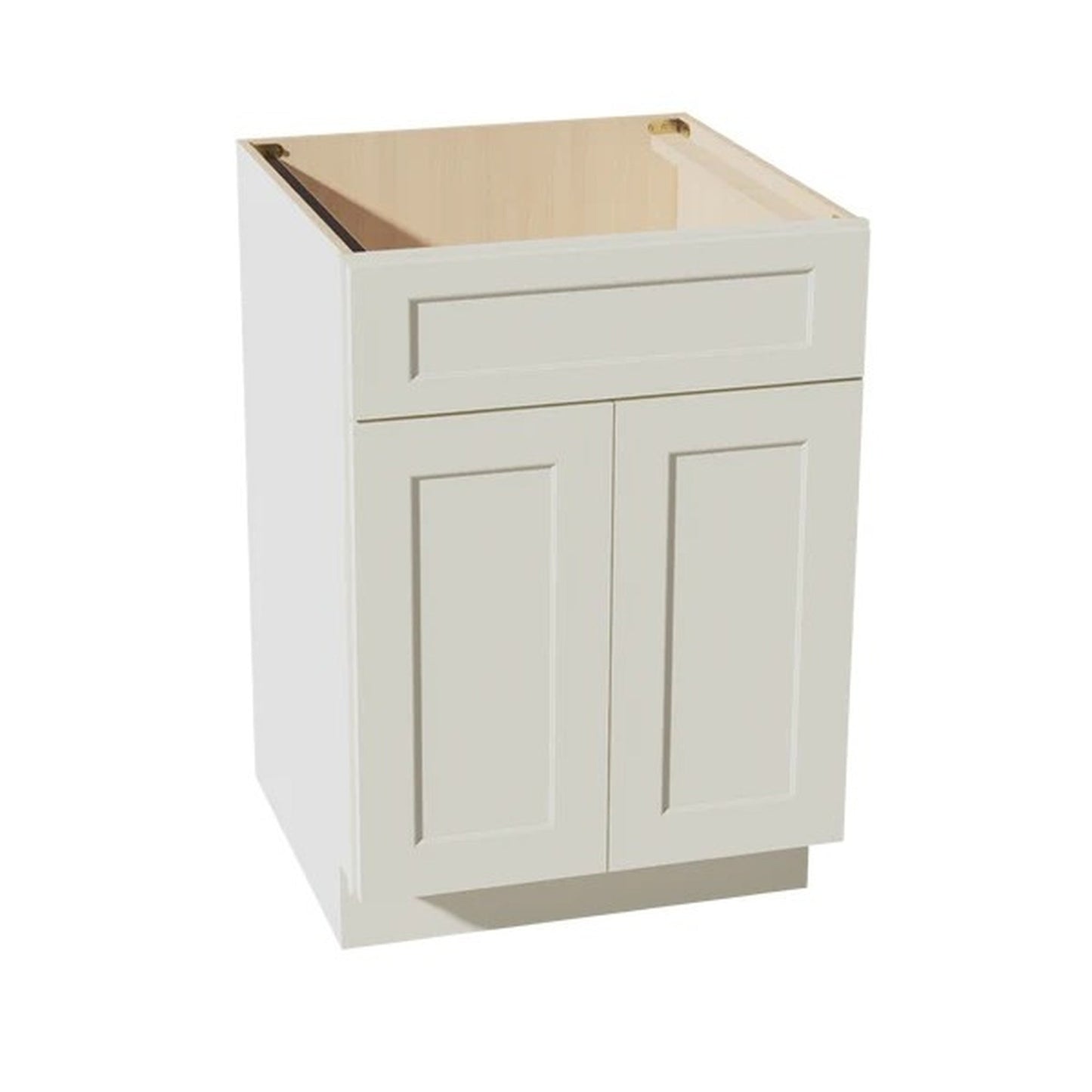 Shaker Sink Base Cabinet 24" (SB24) · Tallis - Swan White - Hero