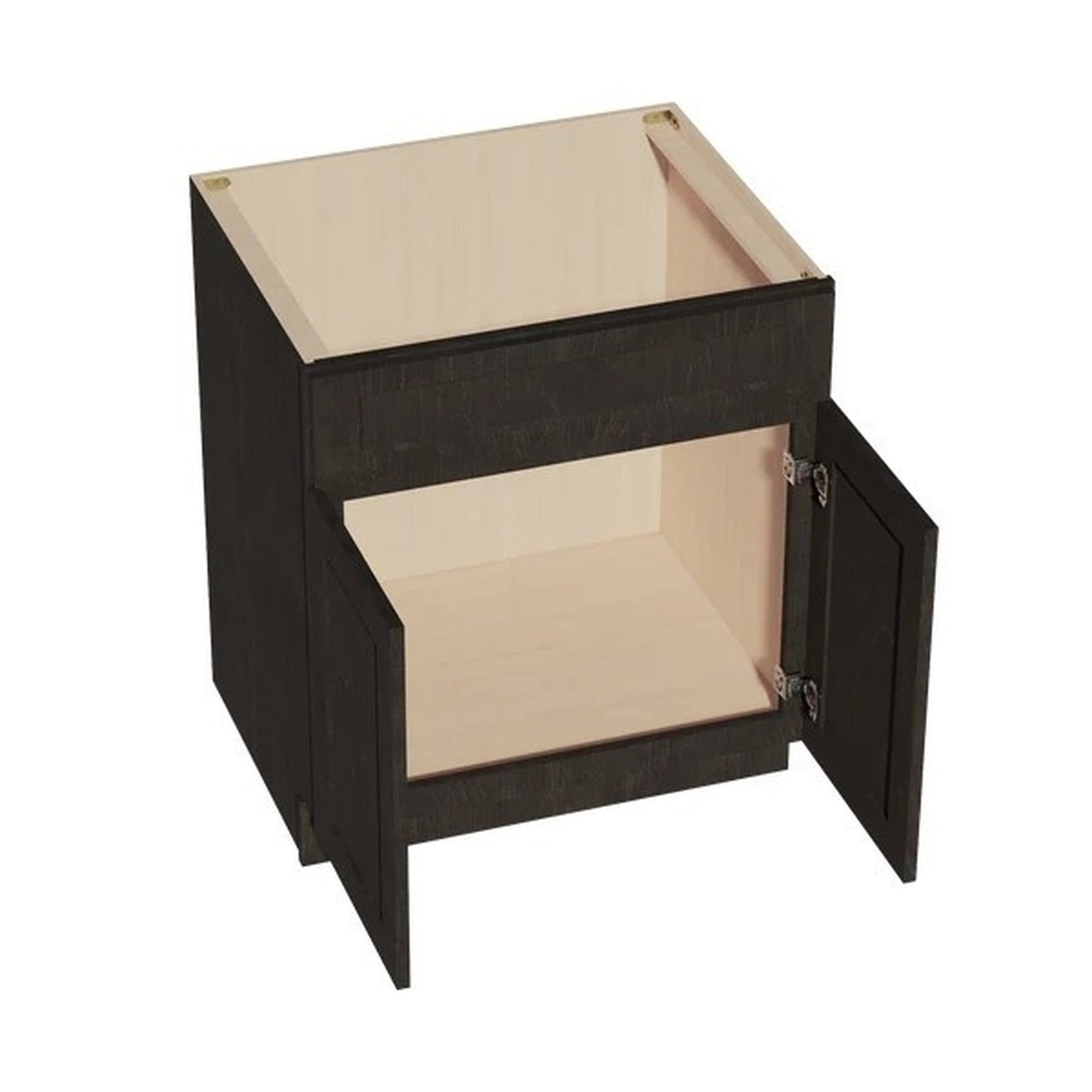 Shaker Sink Base Cabinet 30" (SB30) · Ardelle - Charcoal - Interior