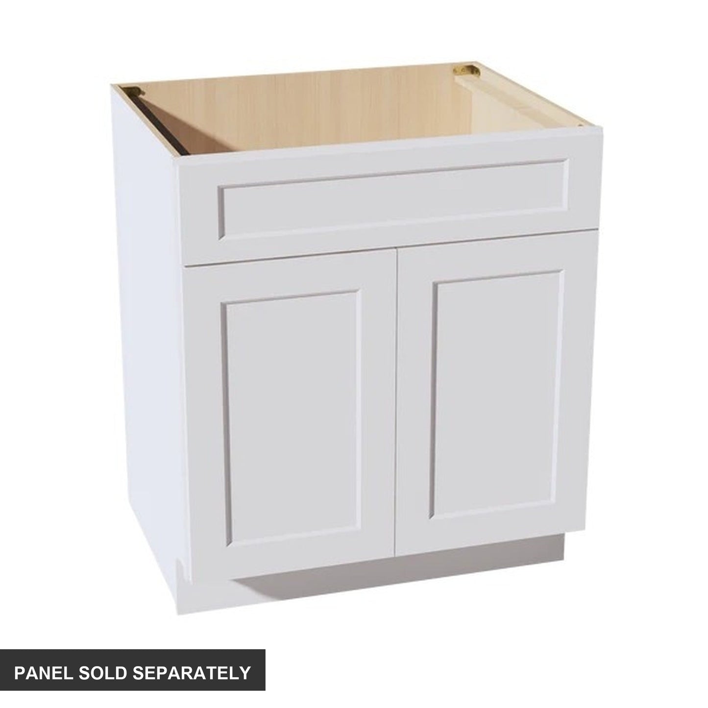 Shaker Sink Base Cabinet 30" (SB30) · Ardelle - White - Product
