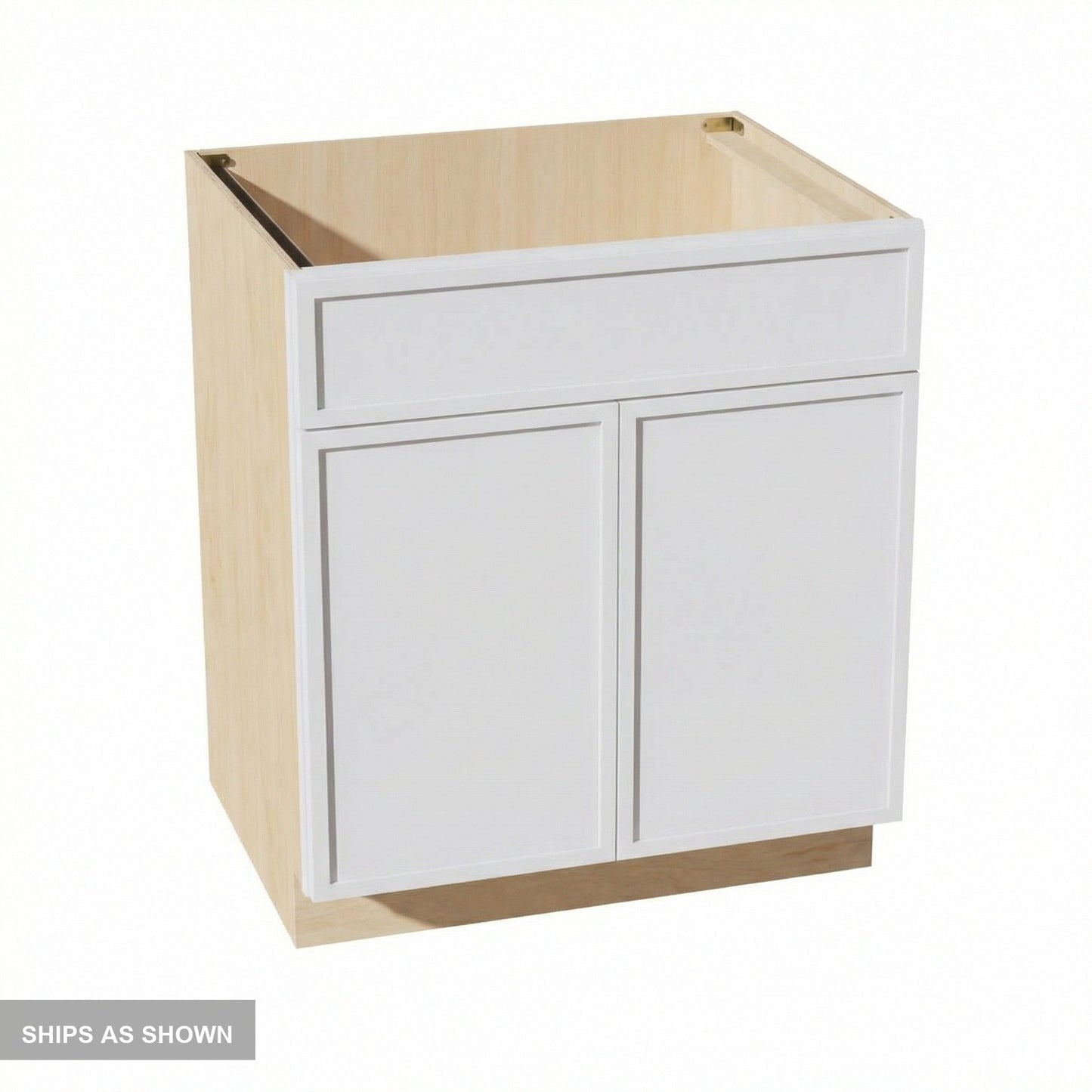 Quik Cabinets SB30 Slim Frost - Flatpack