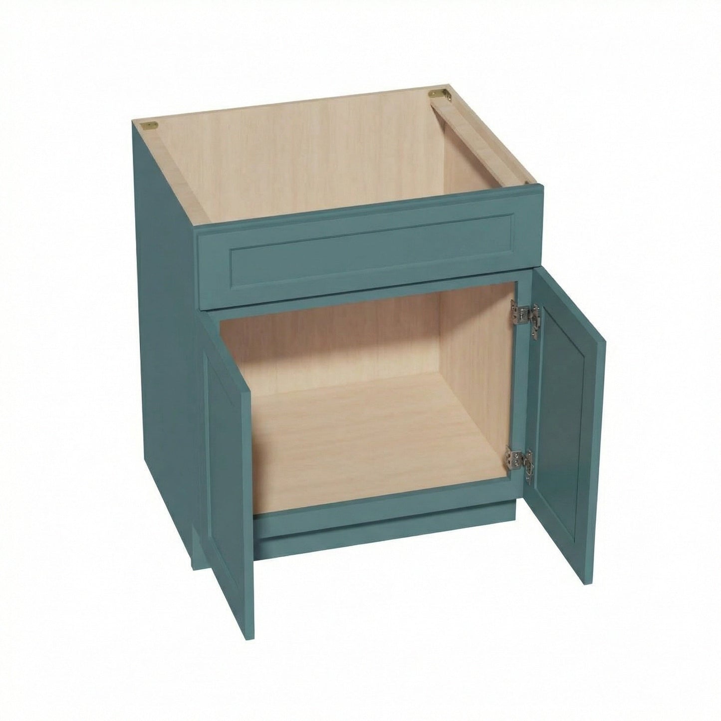 Shaker Sink Base Cabinet 30" (SB30) · Tallis - Fairy Green - Interior