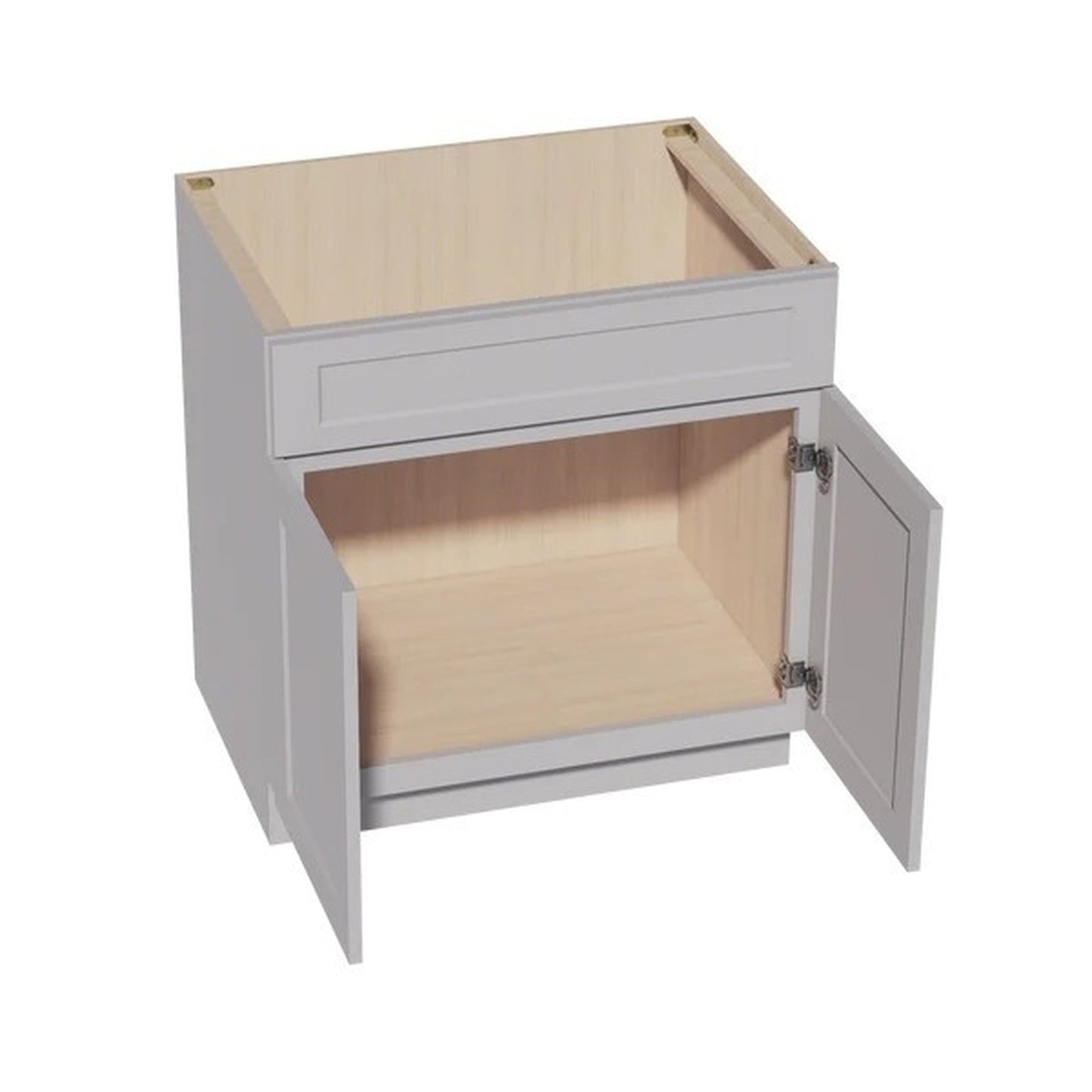 Shaker Sink Base Cabinet 33" (SB33) · Ardelle - Ash - Interior
