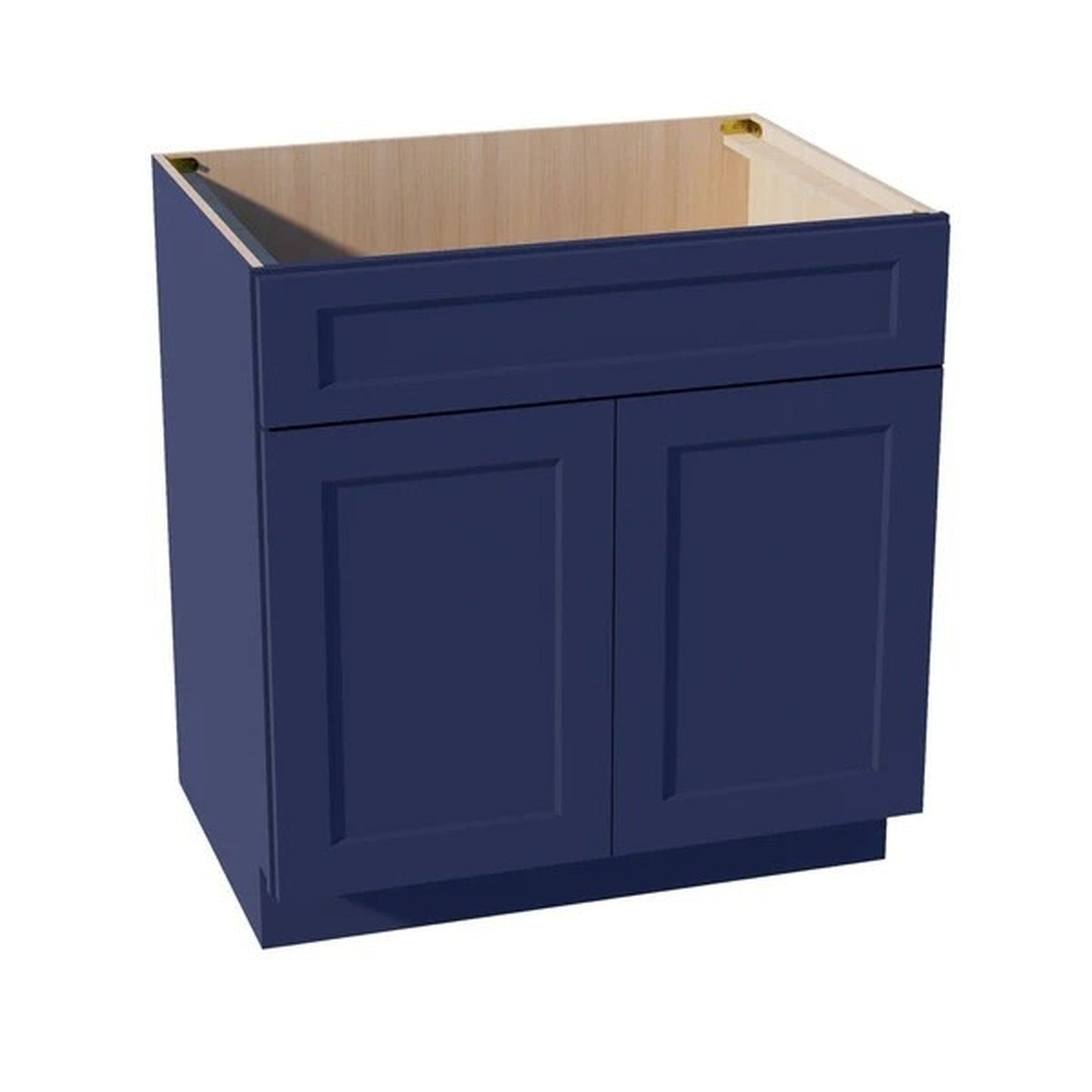 Shaker Sink Base Cabinet 33" (SB33) · Ardelle - Blue - Hero