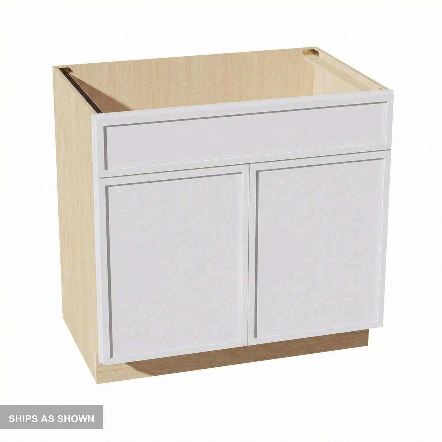 Slim Shaker Sink Base Cabinet 36" (SB36) · Slim - Frost - Flat Pack