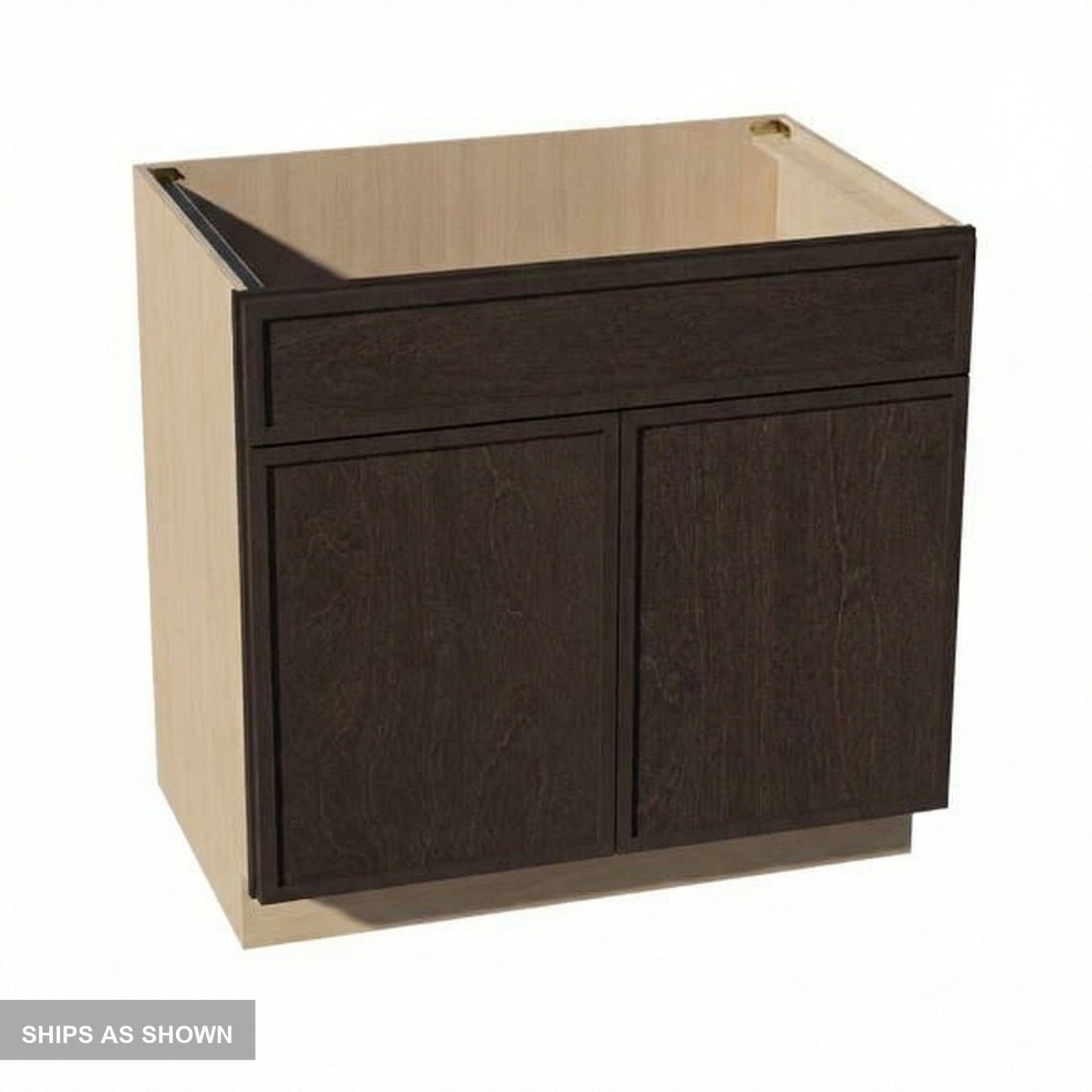 Quik Cabinets SB36 Slim Mocha - Flatpack