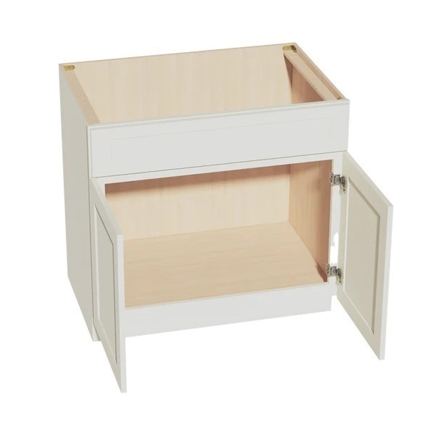 Quik Cabinets SB36 Tallis Swan White - Interior