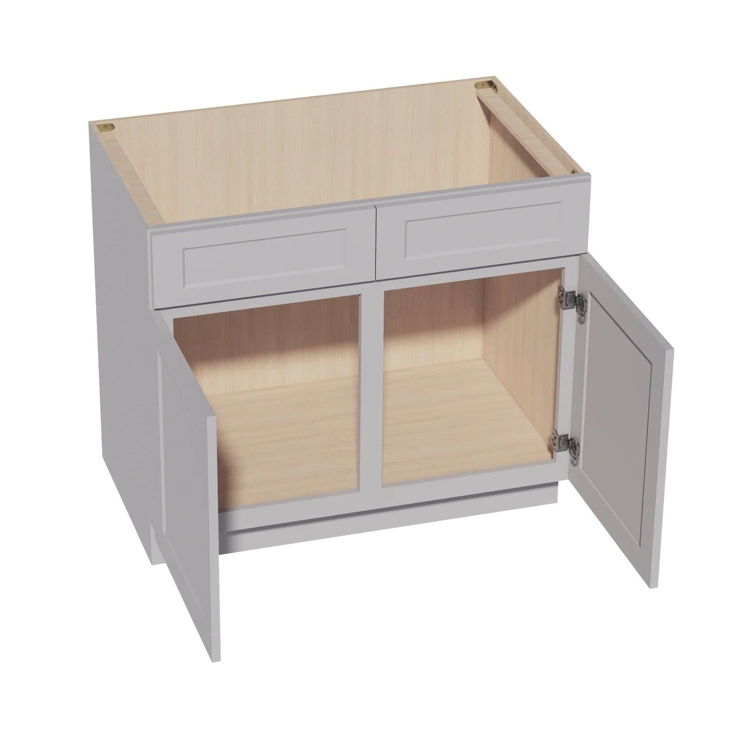 Shaker Sink Base Cabinet 39" (SB39) · Ardelle - Ash - Interior