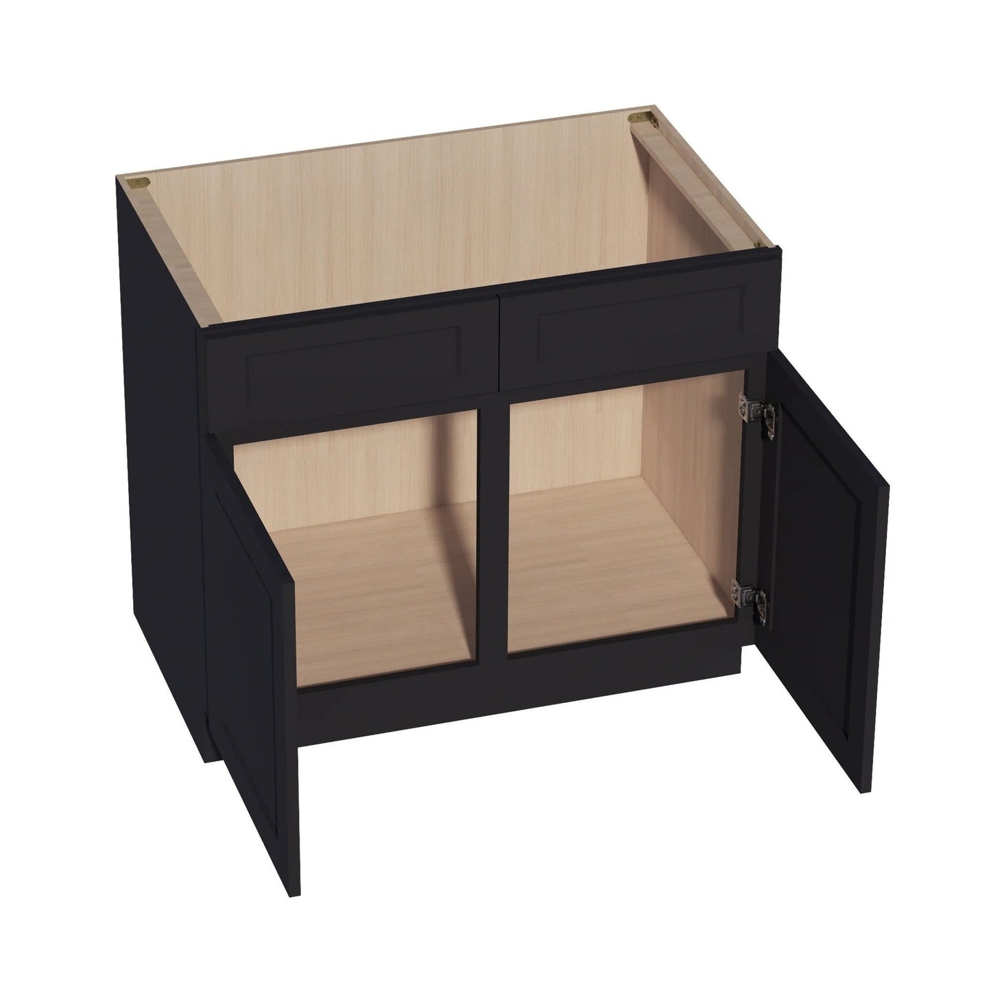 Quik Cabinets SB39 Ardelle Ebony - Interior