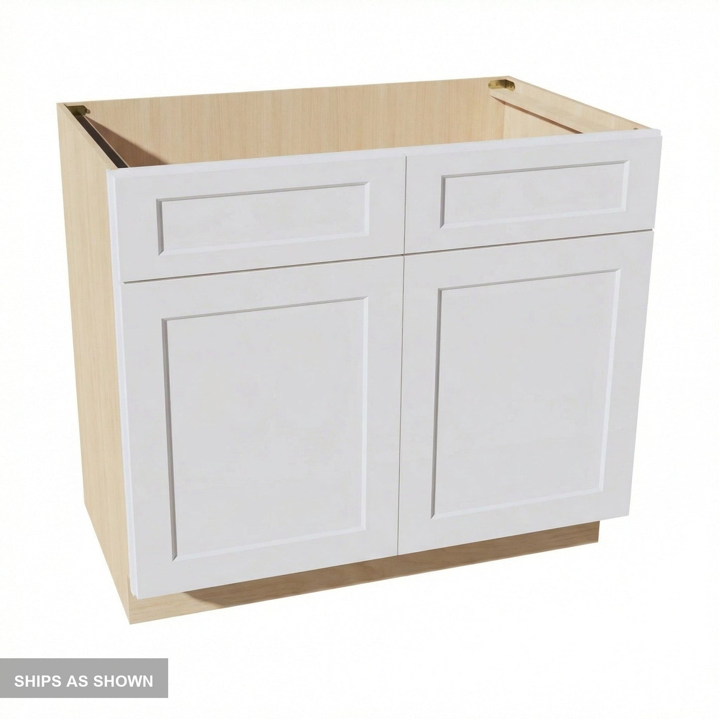 Quik Cabinets SB39 Ardelle White - Flatpack
